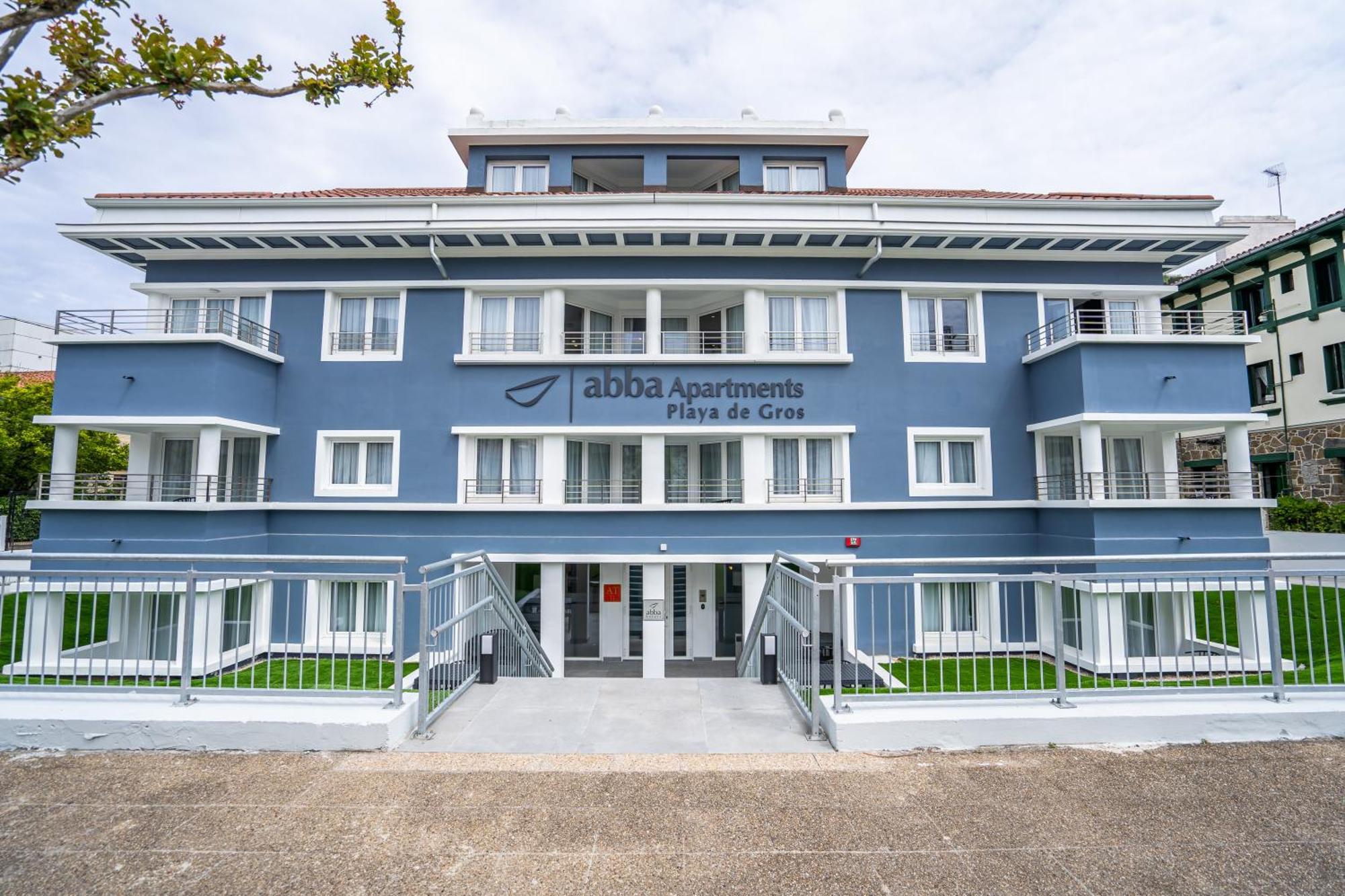 Abba Apartments Playa De Gros San Sebastian Bagian luar foto