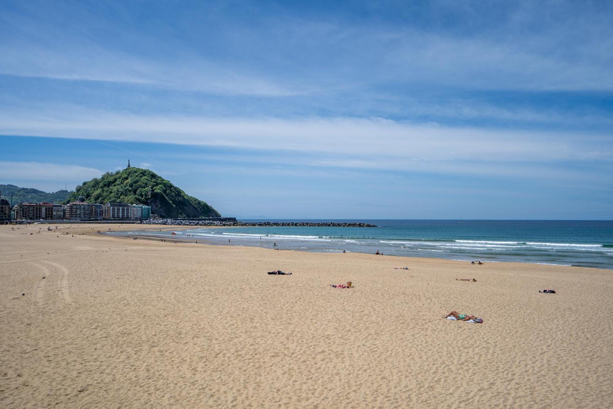 Abba Apartments Playa De Gros San Sebastian Bagian luar foto