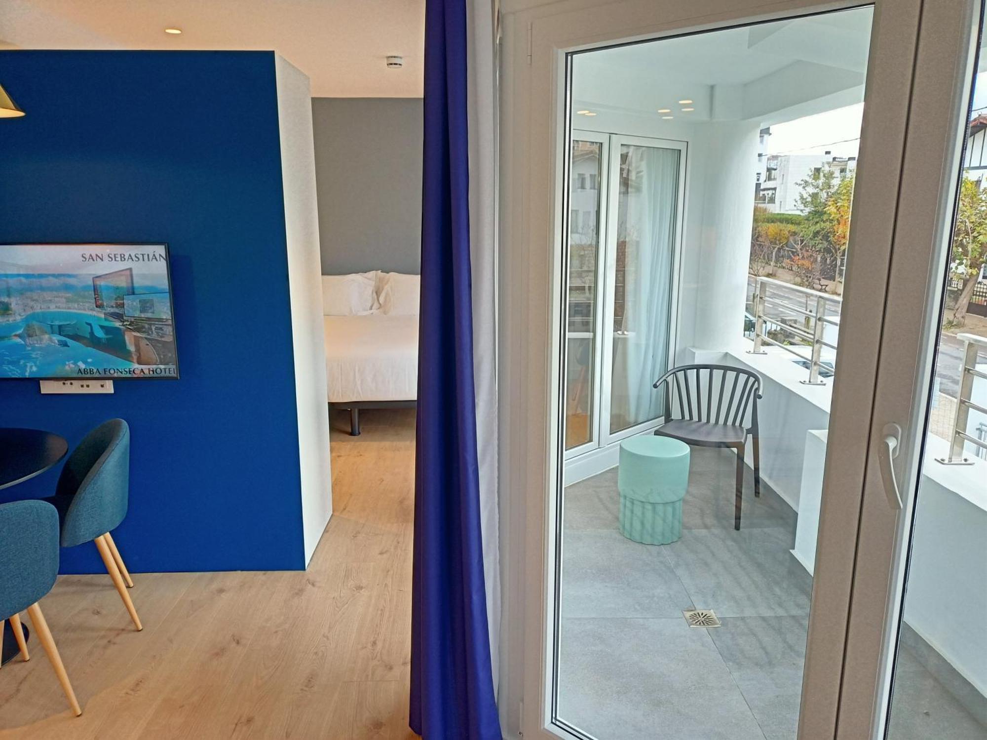 Abba Apartments Playa De Gros San Sebastian Bagian luar foto