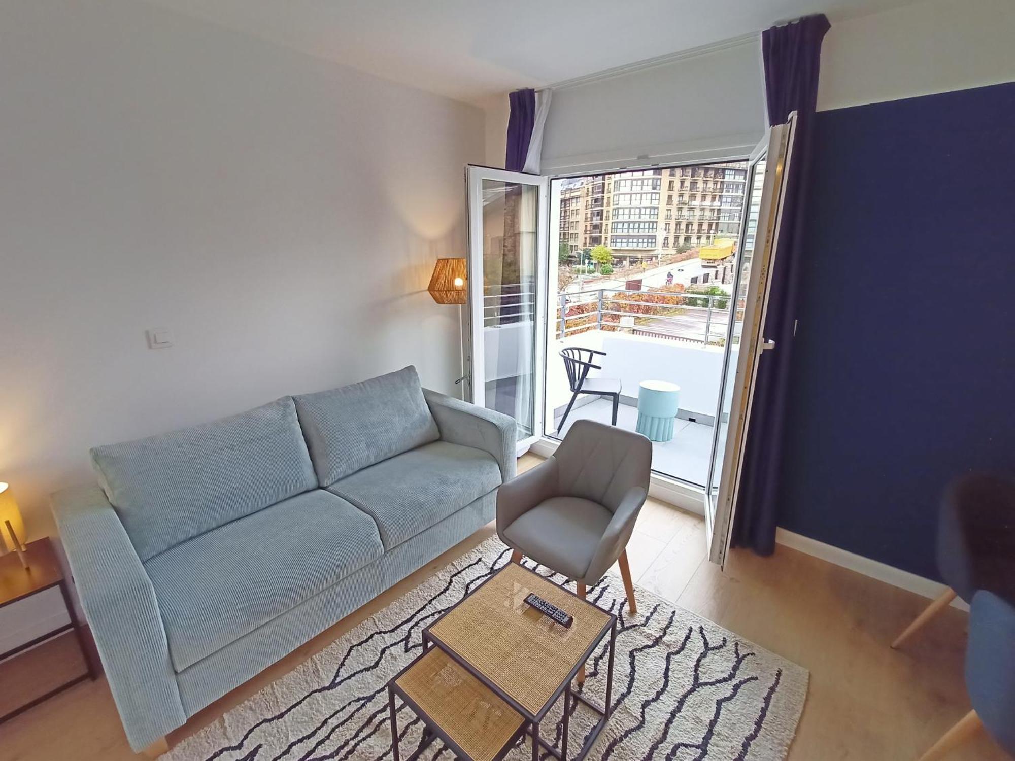 Abba Apartments Playa De Gros San Sebastian Bagian luar foto